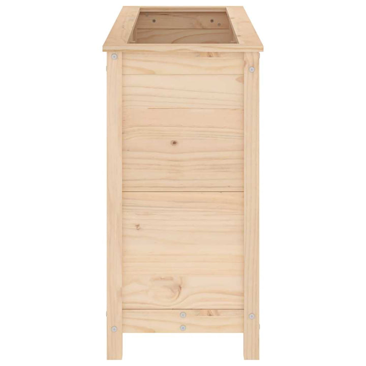 højbed 119,5x40x78 cm massivt fyrretræ