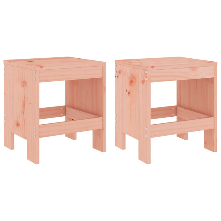 haveskamler 2 stk. 40x36x45 cm massivt douglasgran