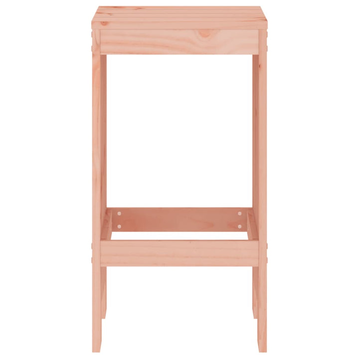 barstole 2 stk. 40x36x75 cm massivt douglasgran