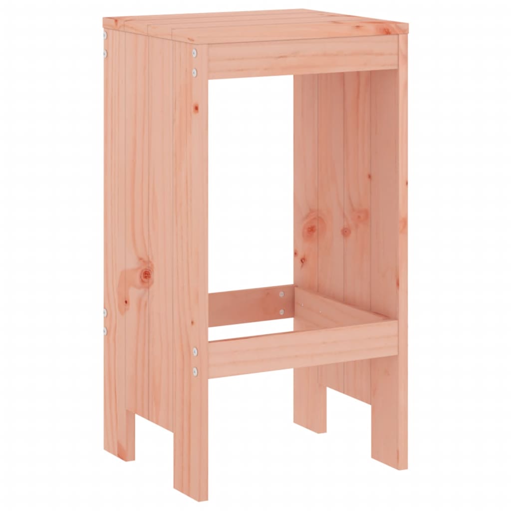 barstole 2 stk. 40x36x75 cm massivt douglasgran