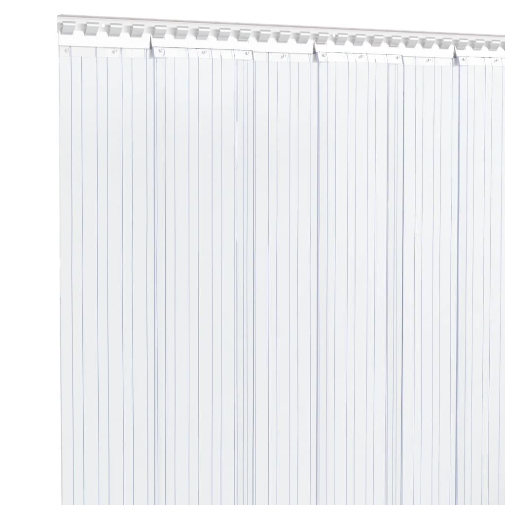 bændelgardin 200 mm x 1,6 mm 10 m PVC transparent