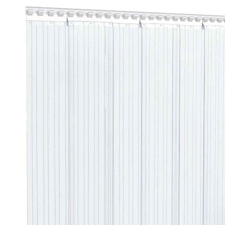 bændelgardin 300 mm x 2,6 mm 10 m PVC transparent