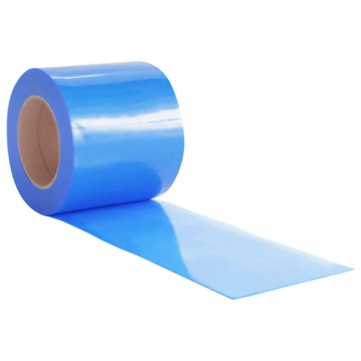bændelgardin 200 mm x 1,6 mm 25 m PVC blå