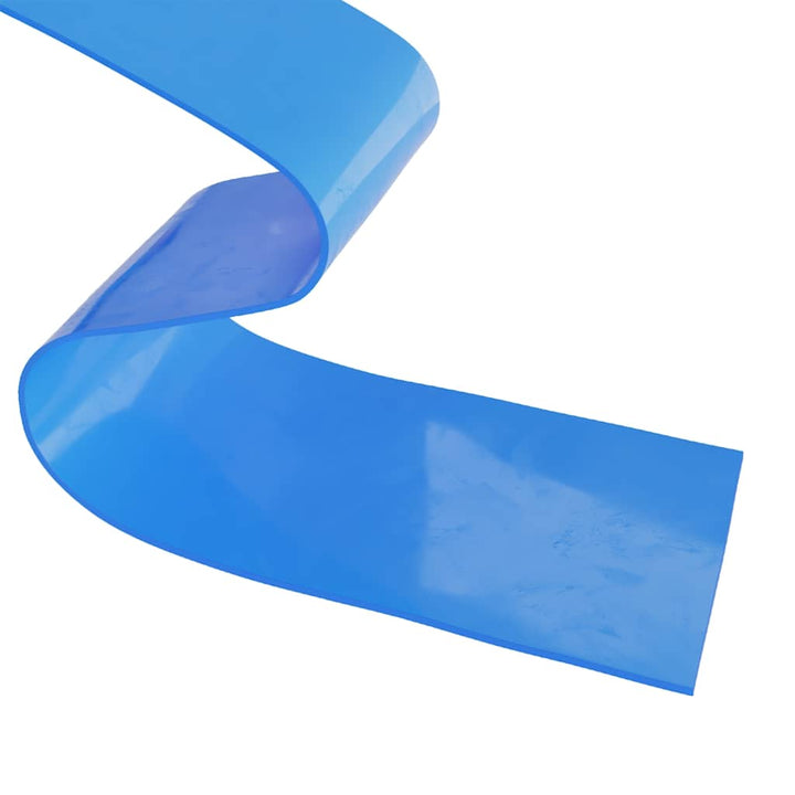 bændelgardin 200 mm x 1,6 mm 25 m PVC blå