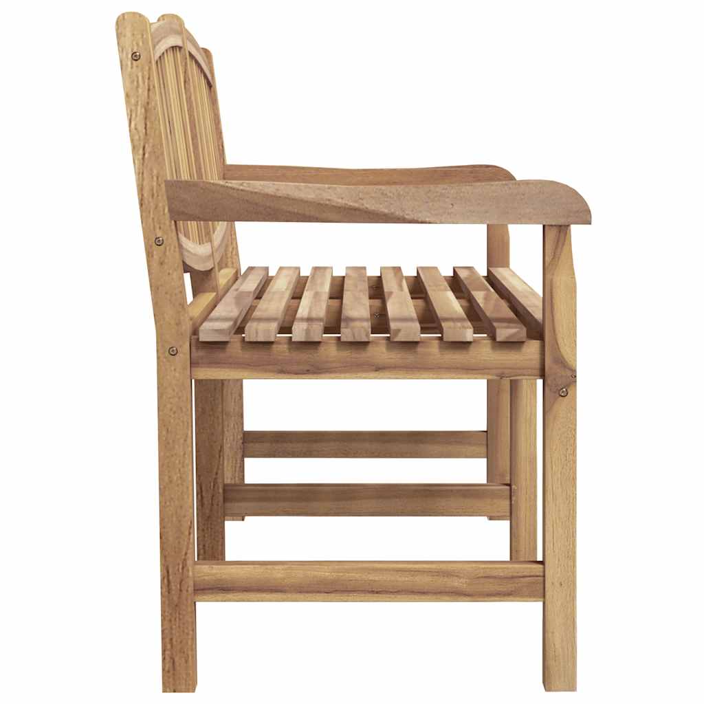 havebænk 149,5x60x90 cm massivt teaktræ