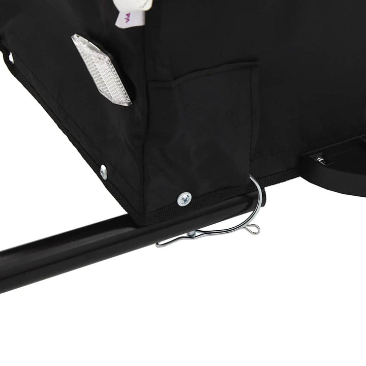 cykelanhænger 30 kg jern sort