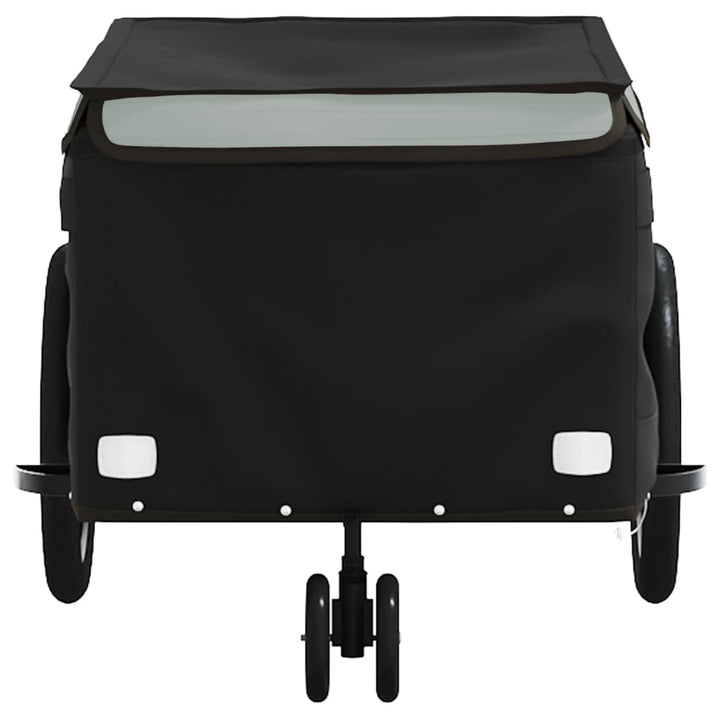 cykelanhænger 30 kg jern sort og grå