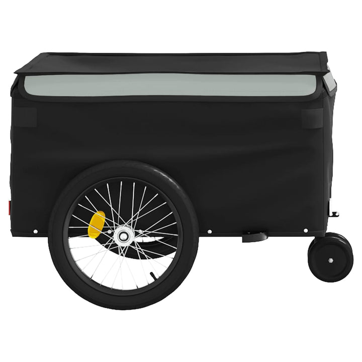 cykelanhænger 30 kg jern sort og grå