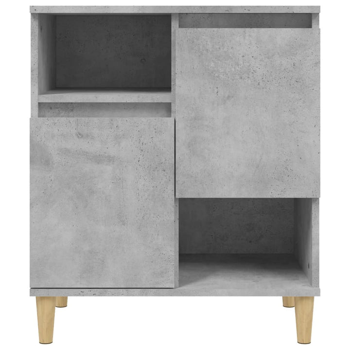 skænke 2 stk. 60x35x70 cm konstrueret træ betongrå
