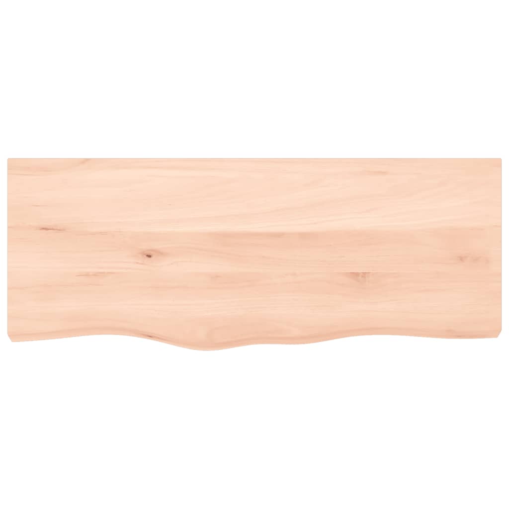 bordplade 100x40x(2-6) cm ubehandlet massivt egetræ