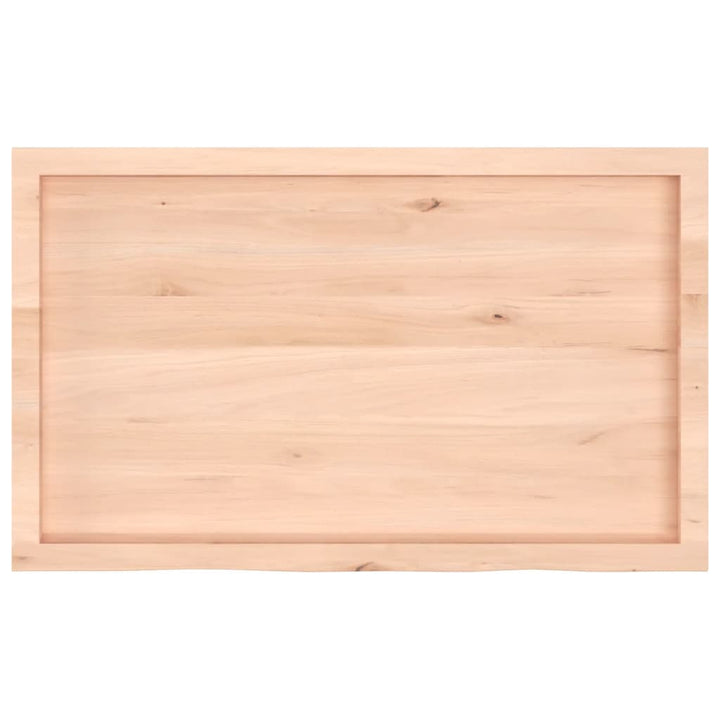 bordplade 100x60x(2-6) cm ubehandlet massivt egetræ