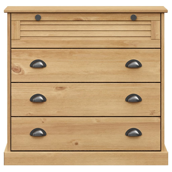kommode VIGO 80x40x76 cm massivt fyrretræ