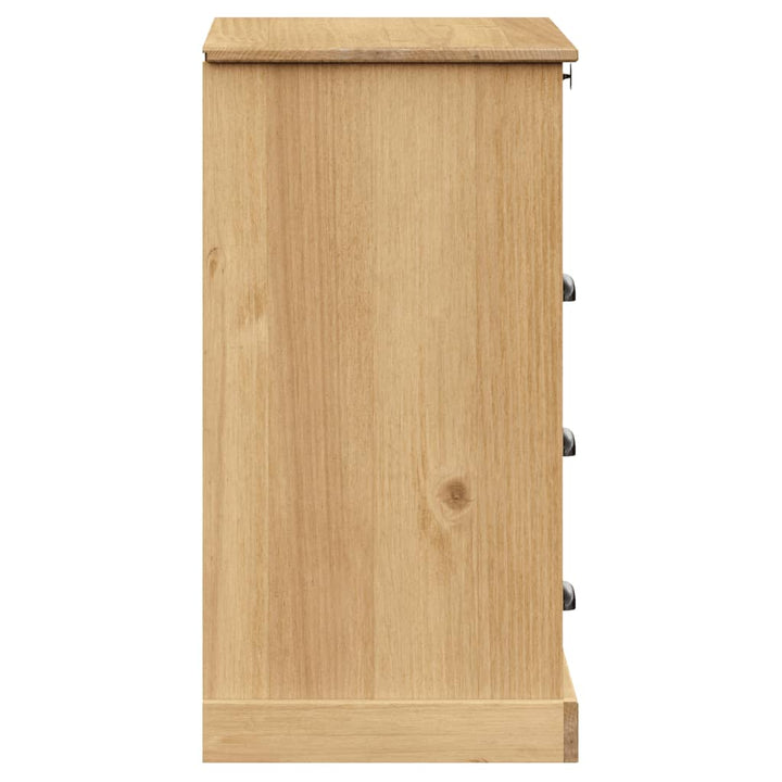 kommode VIGO 80x40x76 cm massivt fyrretræ