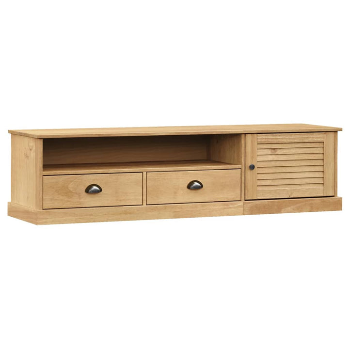 tv-bord VIGO 156x40x40 cm massivt fyrretræ