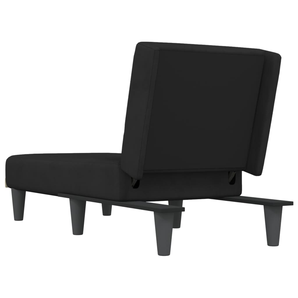 chaiselong velour sort