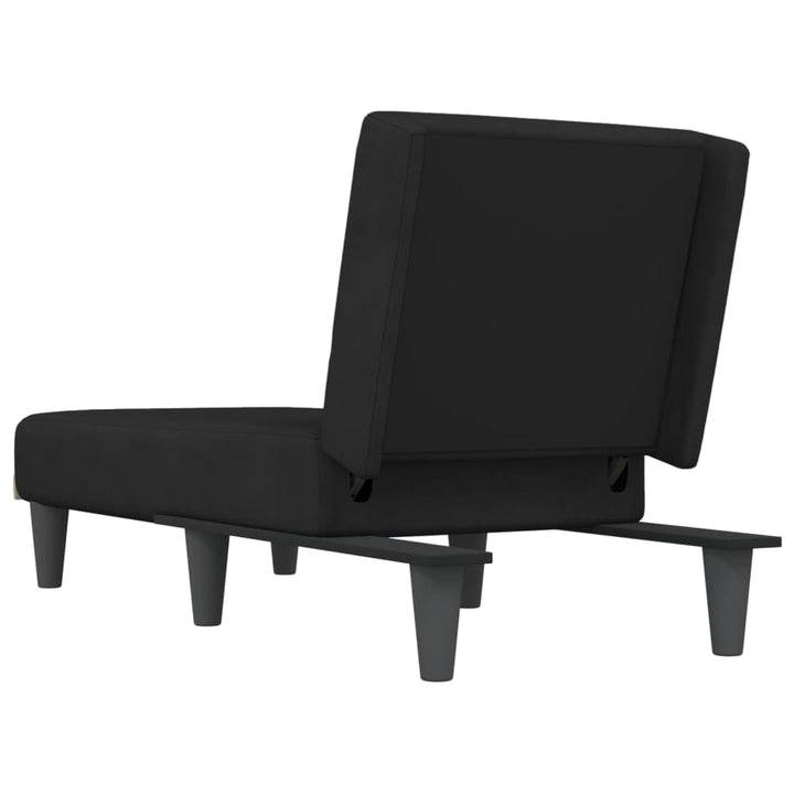 chaiselong velour sort