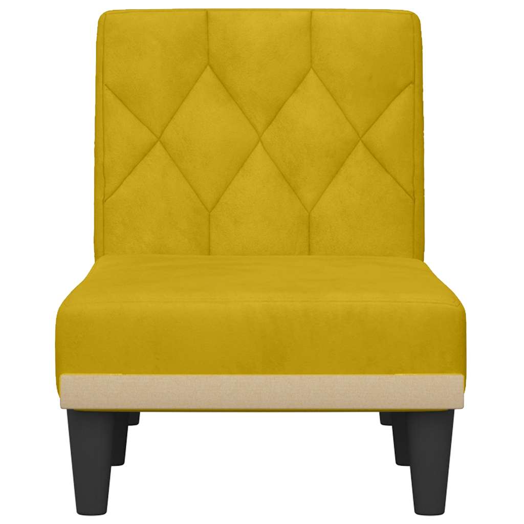 chaiselong velour gul