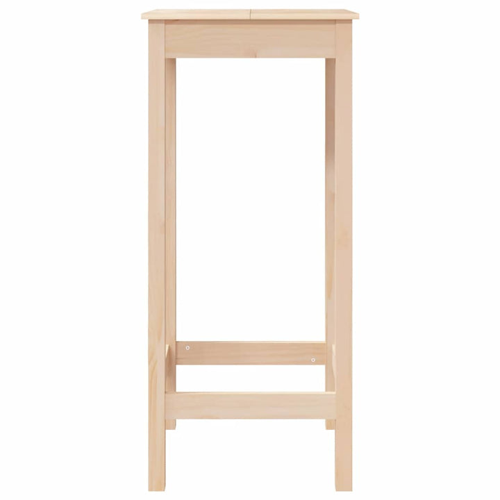 barbord 50x50x110 cm massivt fyrretræ