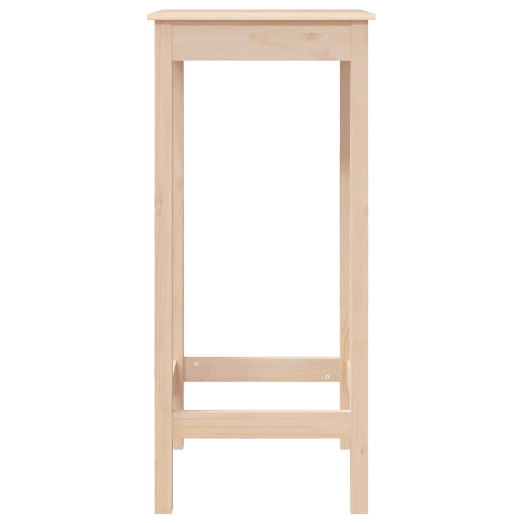 barbord 50x50x110 cm massivt fyrretræ