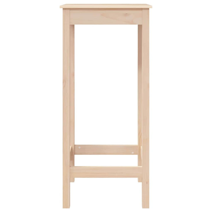 barbord 50x50x110 cm massivt fyrretræ