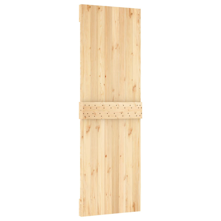Dør NARVIK Naturfarvet 70 x 210 cm Massivt Fyrretræ
