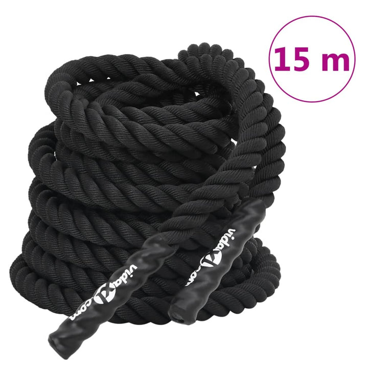 kampreb sort 15 m 11 kg polyester