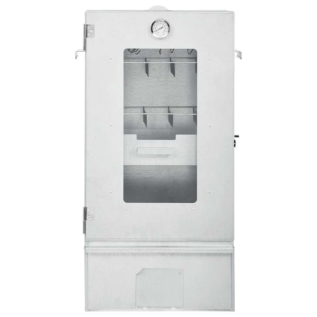 rygeovn med bord galvaniseret stål