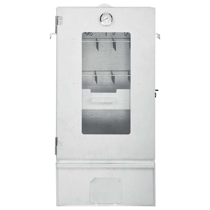 rygeovn med bord galvaniseret stål