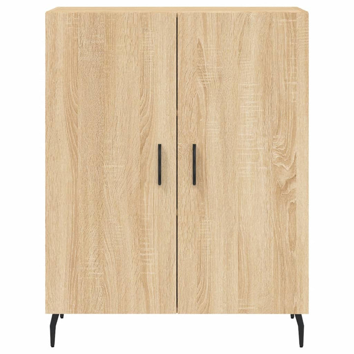 skænk 69,5x34x90 cm konstrueret træ sonoma-eg