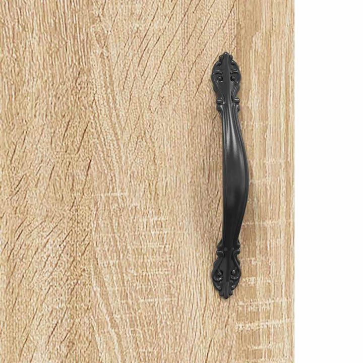 skænk 69,5x34x90 cm konstrueret træ sonoma-eg