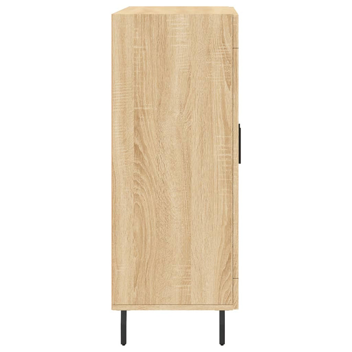 skænk 69,5x34x90 cm konstrueret træ sonoma-eg