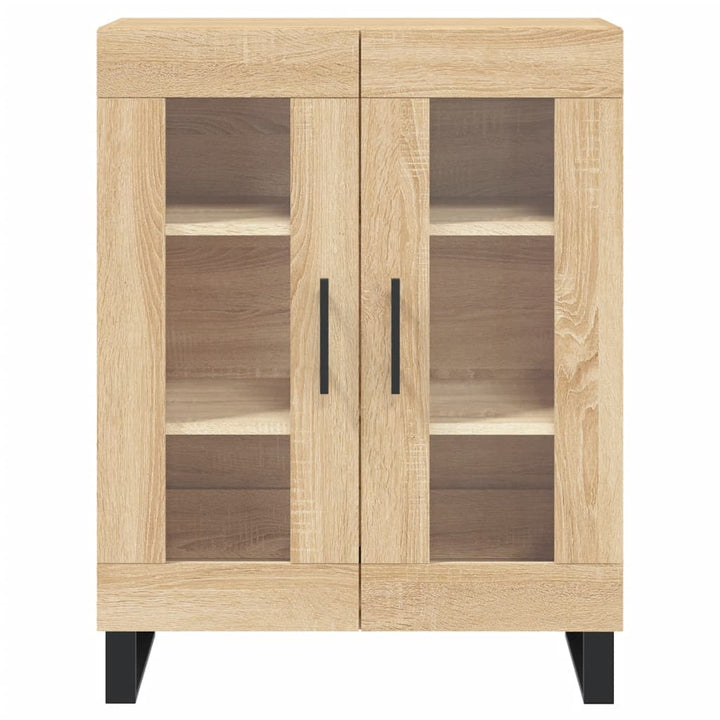 skænk 69,5x34x90 cm konstrueret træ sonoma-eg