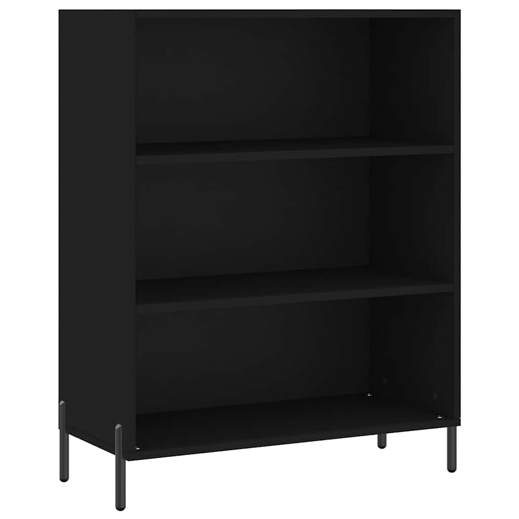skab 69,5x32,5x90 cm konstrueret træ sort