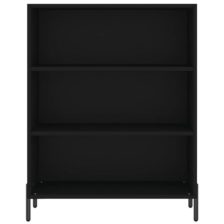 skab 69,5x32,5x90 cm konstrueret træ sort