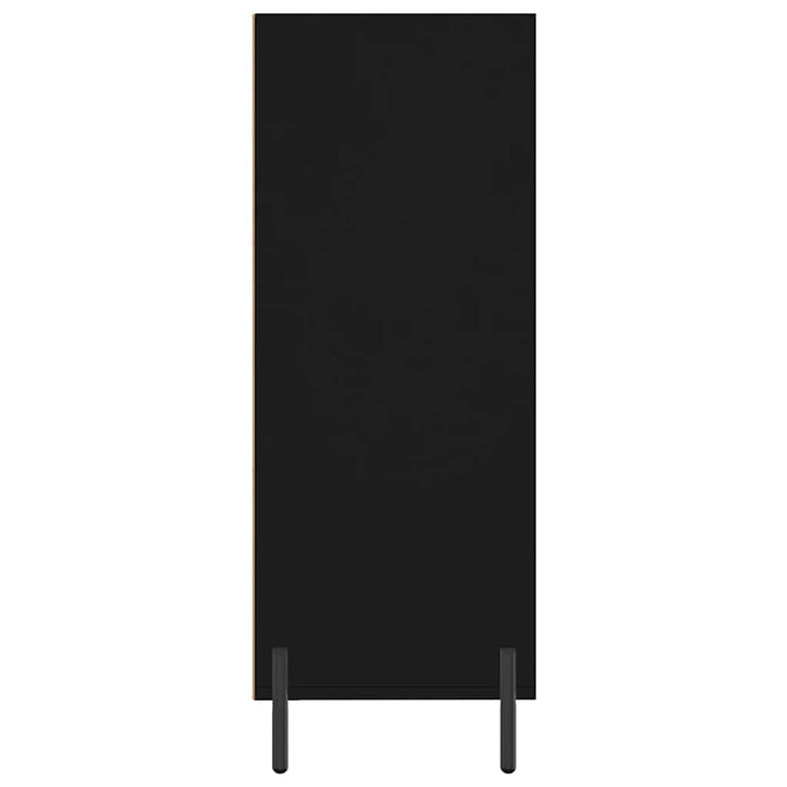skab 69,5x32,5x90 cm konstrueret træ sort