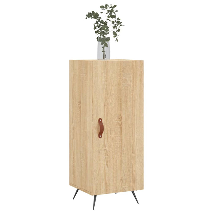 skænk 34,5x34x90 cm konstrueret træ sonoma-eg