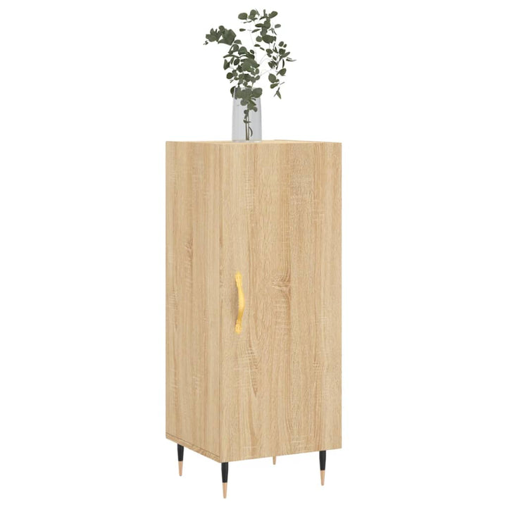 skænk 34,5x34x90 cm konstrueret træ sonoma-eg