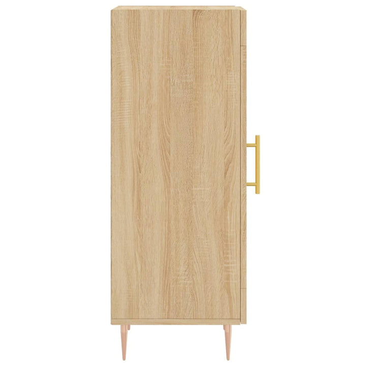 skænk 34,5x34x90 cm konstrueret træ sonoma-eg