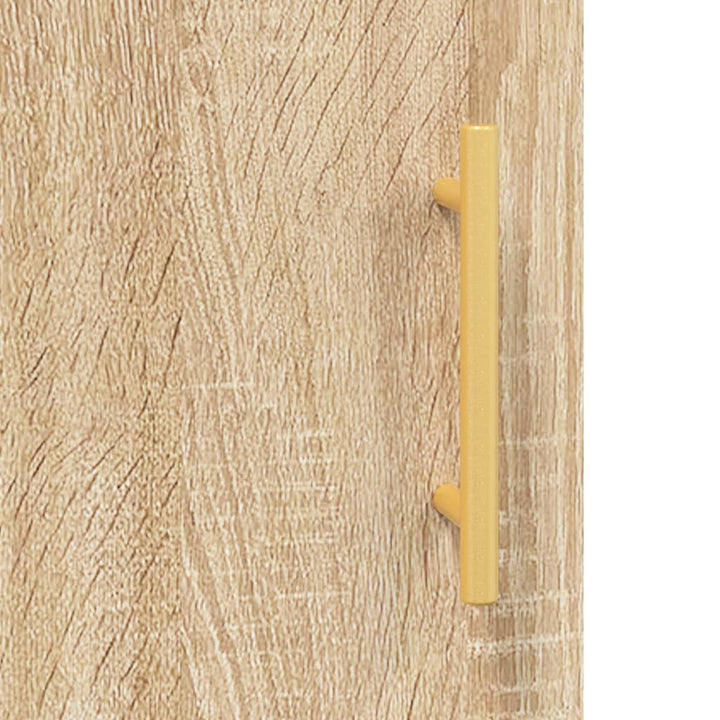 skænk 34,5x34x90 cm konstrueret træ sonoma-eg