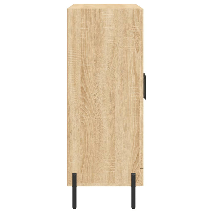 skænk 69,5x34x90 cm konstrueret træ sonoma-eg