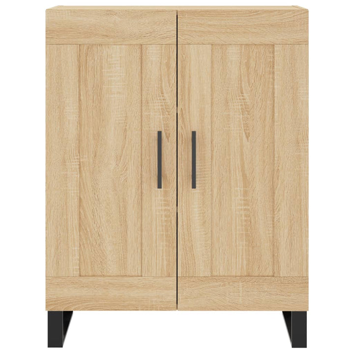 skænk 69,5x34x90 cm konstrueret træ sonoma-eg
