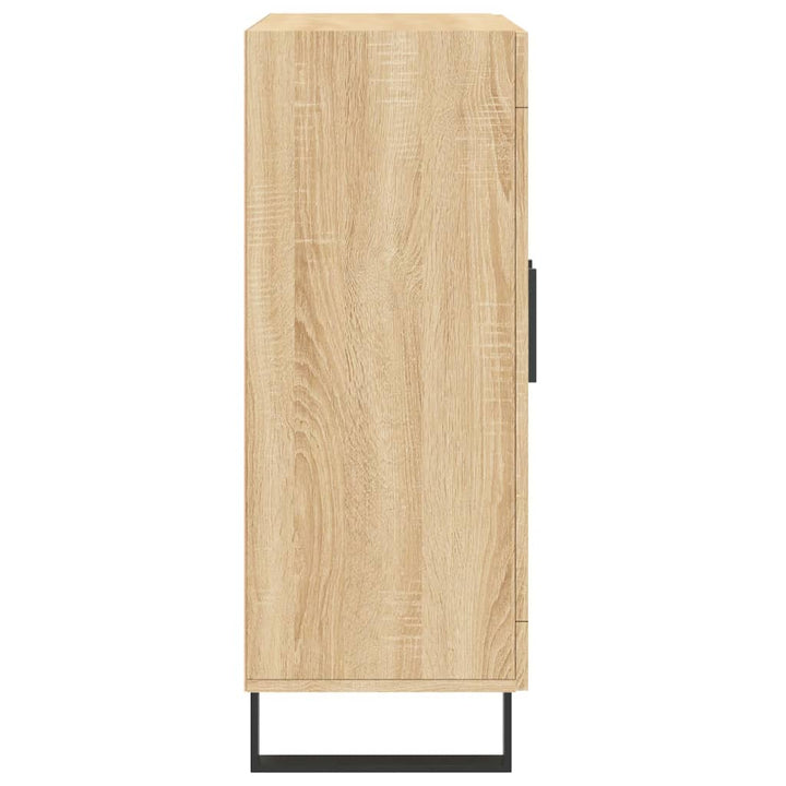 skænk 69,5x34x90 cm konstrueret træ sonoma-eg