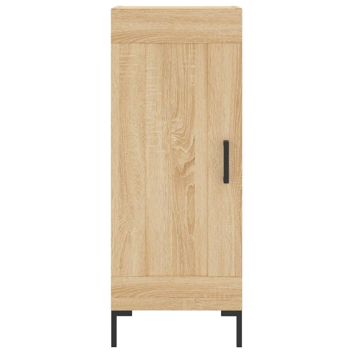 skænk 34,5x34x90 cm konstrueret træ sonoma-eg