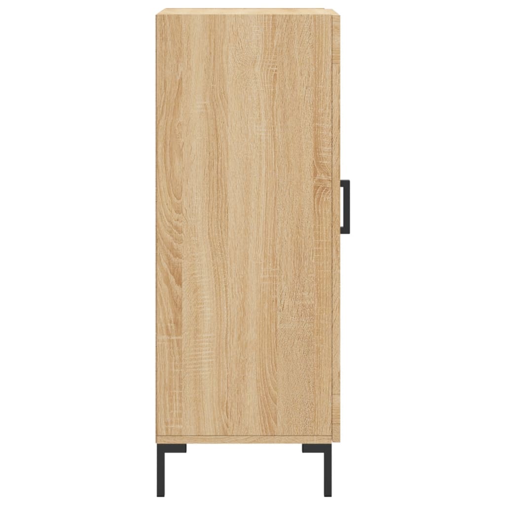 skænk 34,5x34x90 cm konstrueret træ sonoma-eg