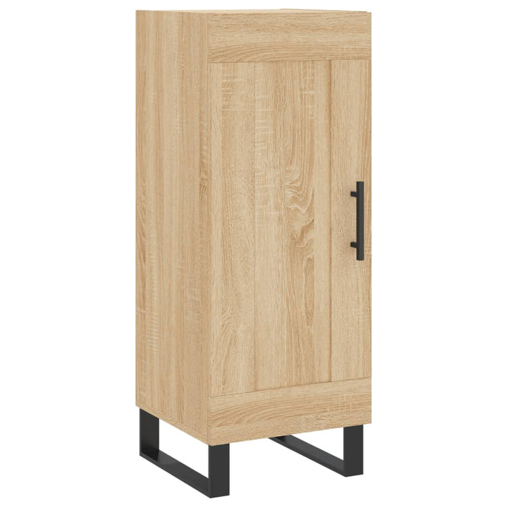 skænk 34,5x34x90 cm konstrueret træ sonoma-eg