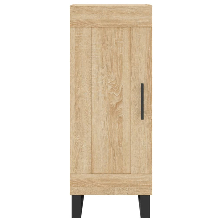 skænk 34,5x34x90 cm konstrueret træ sonoma-eg
