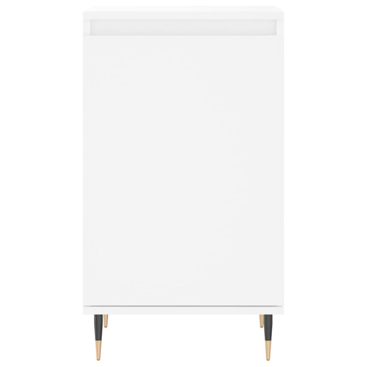 skænk 40x35x70 cm konstrueret træ hvid