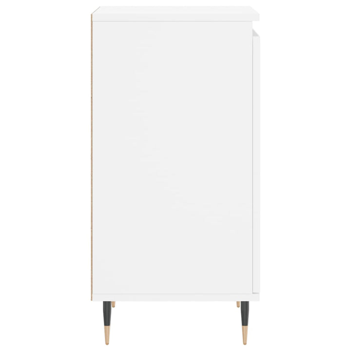 skænk 40x35x70 cm konstrueret træ hvid