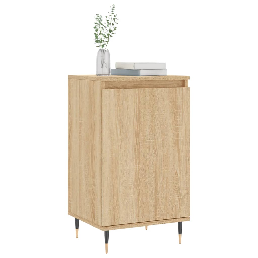 skænk 40x35x70 cm konstrueret træ sonoma-eg
