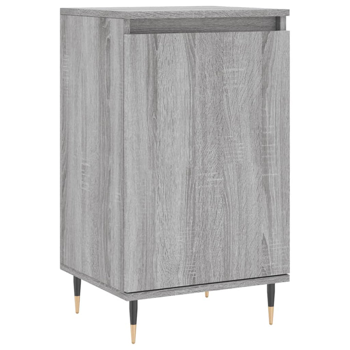 skænk 40x35x70 cm konstrueret træ grå sonoma-eg